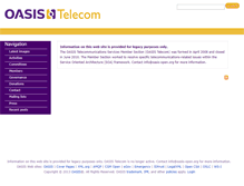 Tablet Screenshot of oasis-telecom.org